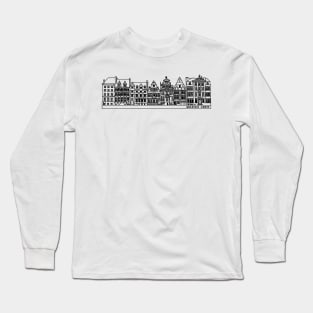 Korenlei Ghent Drawing Lineart Long Sleeve T-Shirt